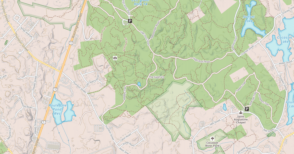 Map preview of The Gash