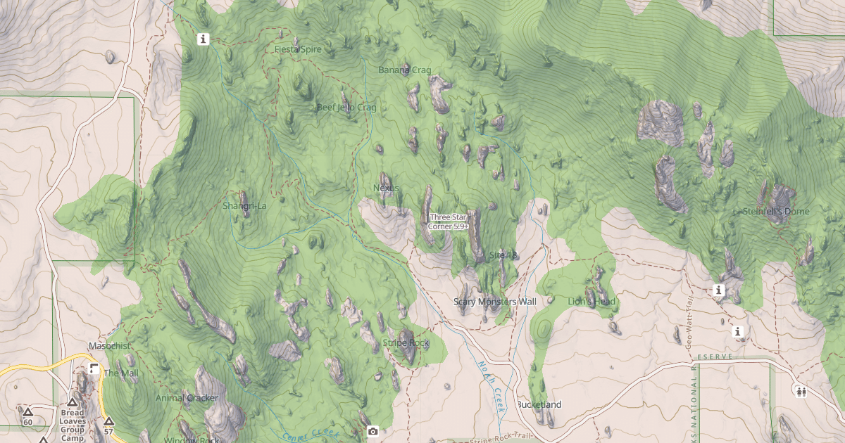 Map preview of Three Star Corner