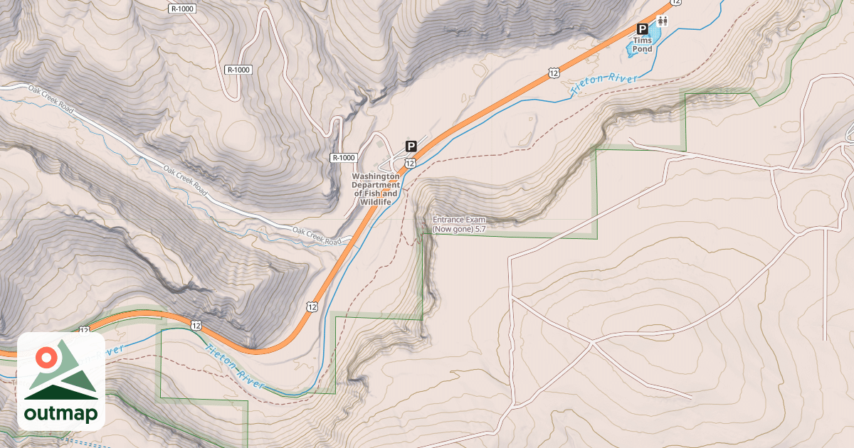 Map of Entrance Exam (Now gone)