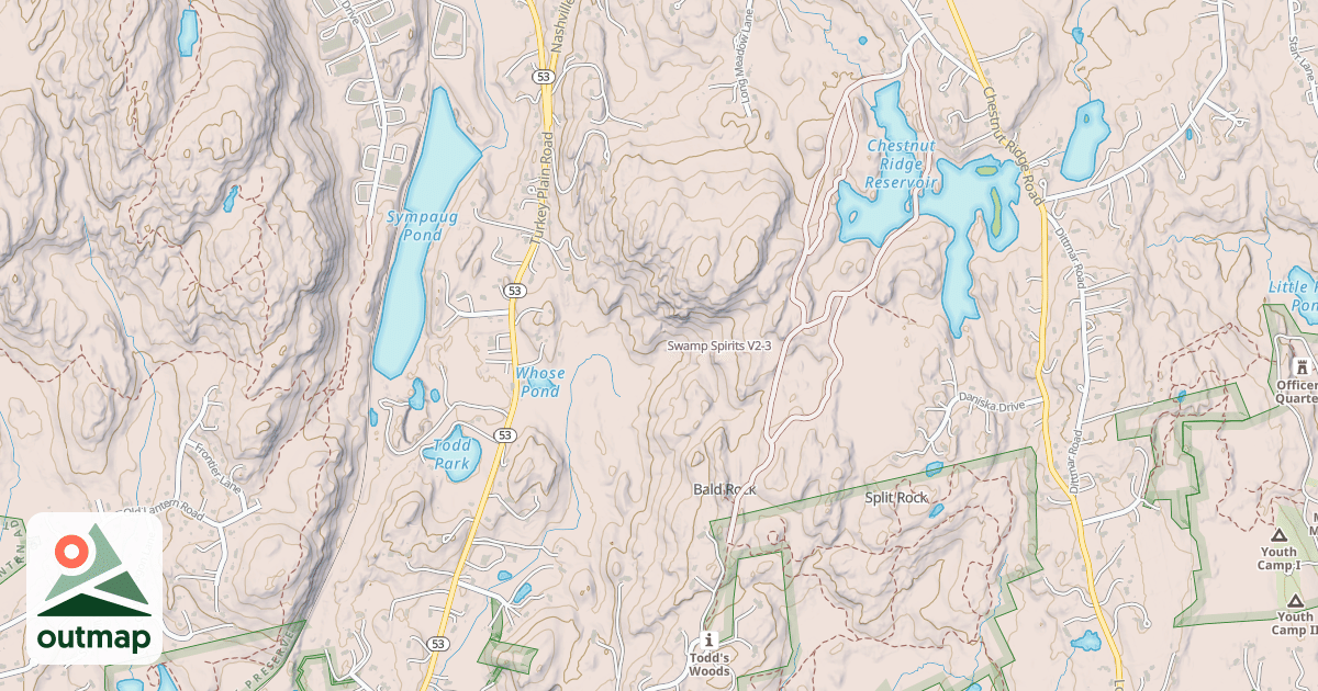 Map of Swamp Spirits