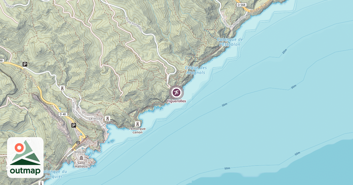 Map of Figuerolles
