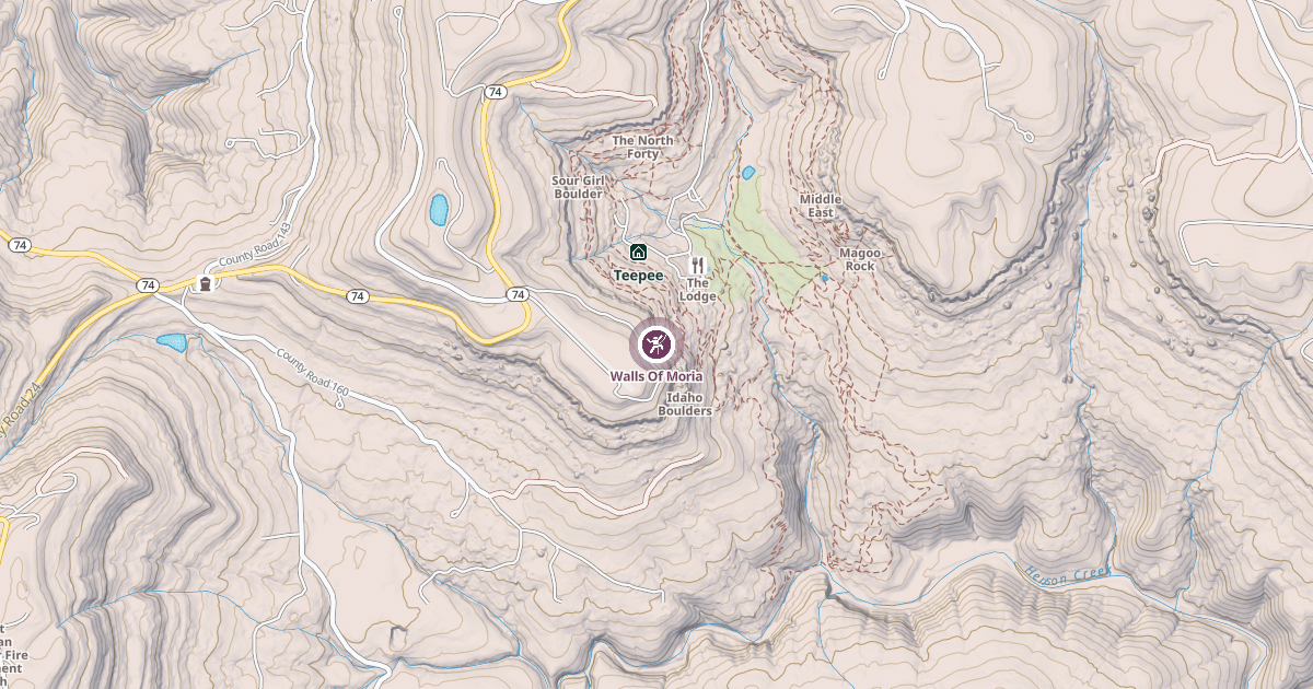 Map preview of Walls Of Moria