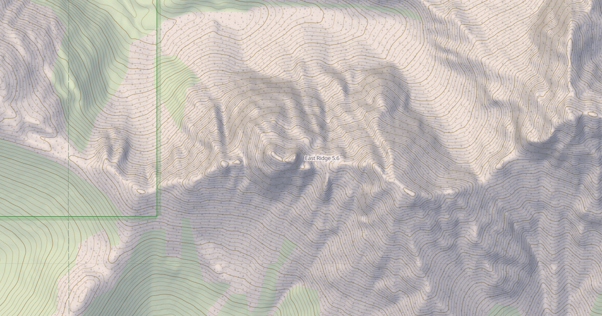Map preview of East Ridge