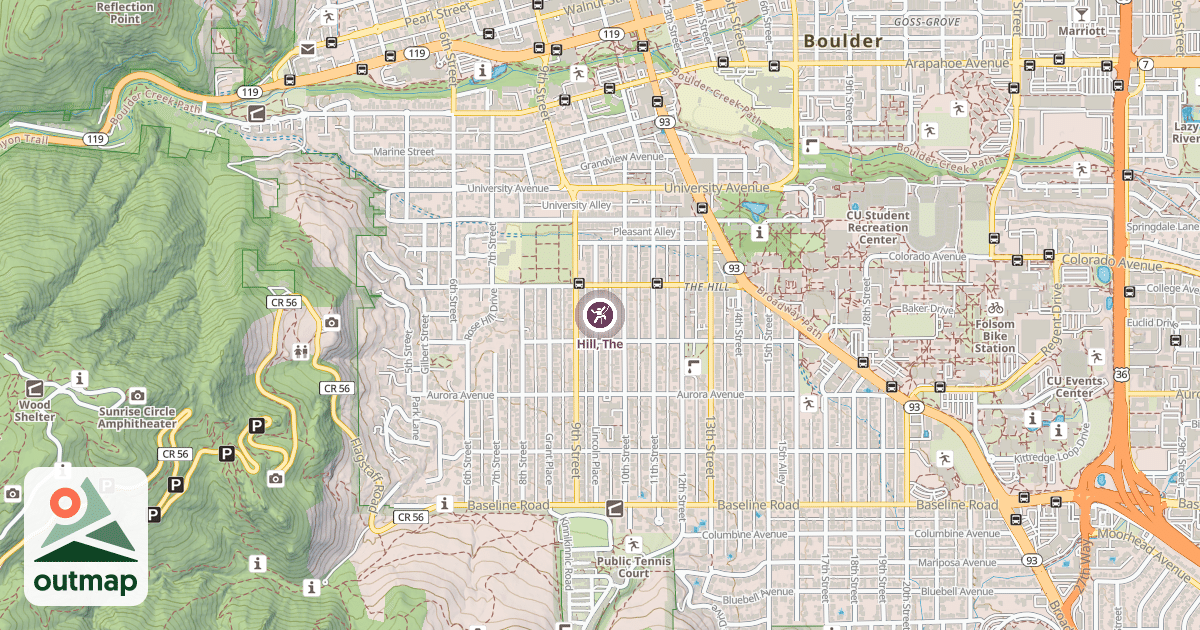 Map of Hill, The