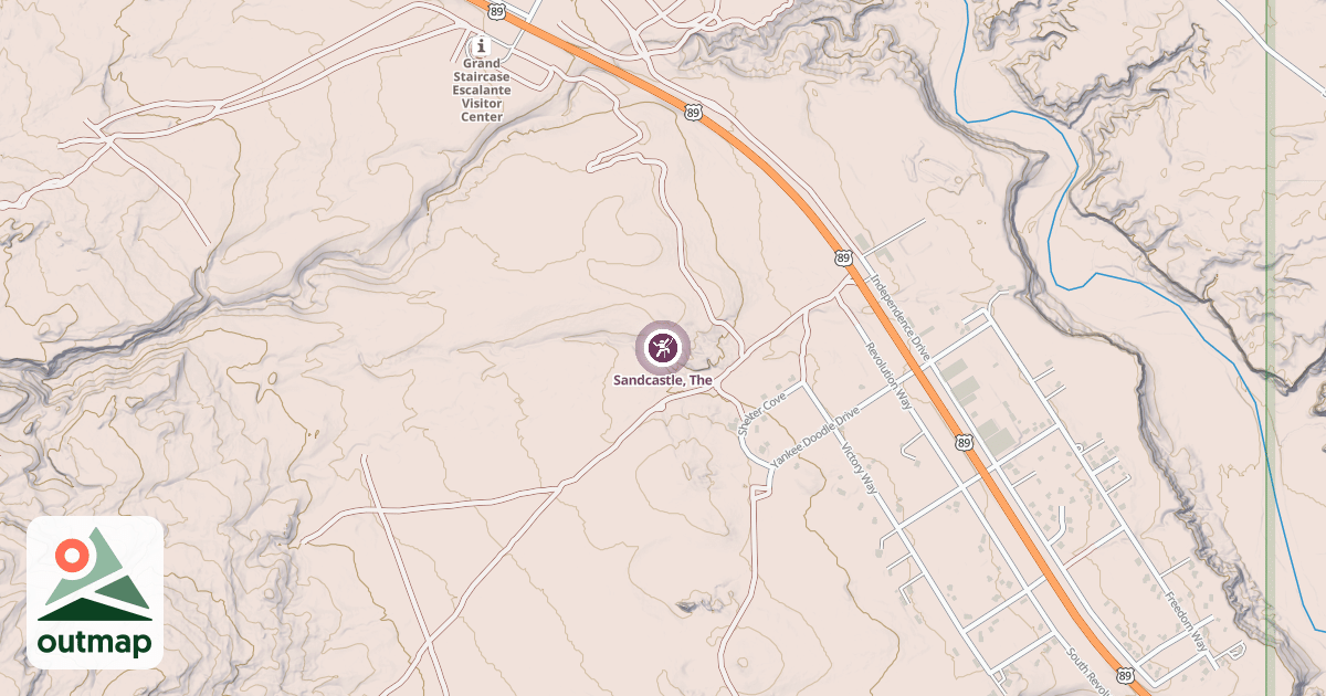 Map of Sandcastle, The