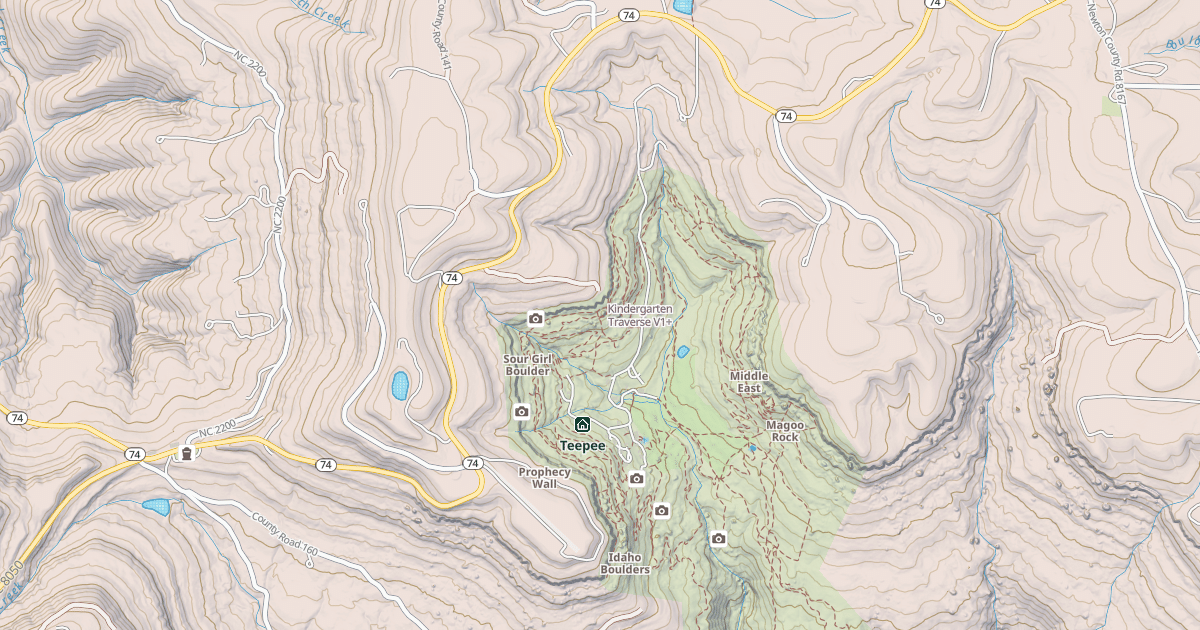 Map preview of Kindergarten Traverse