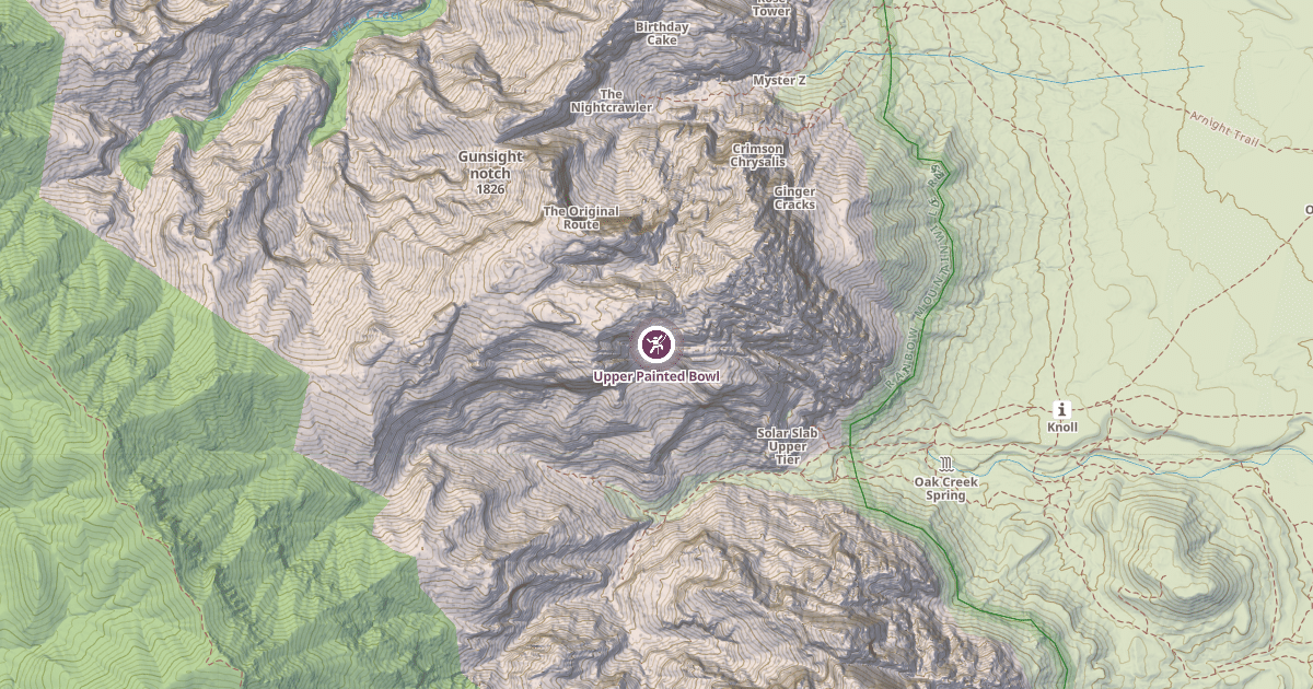 Map preview of Upper Painted Bowl