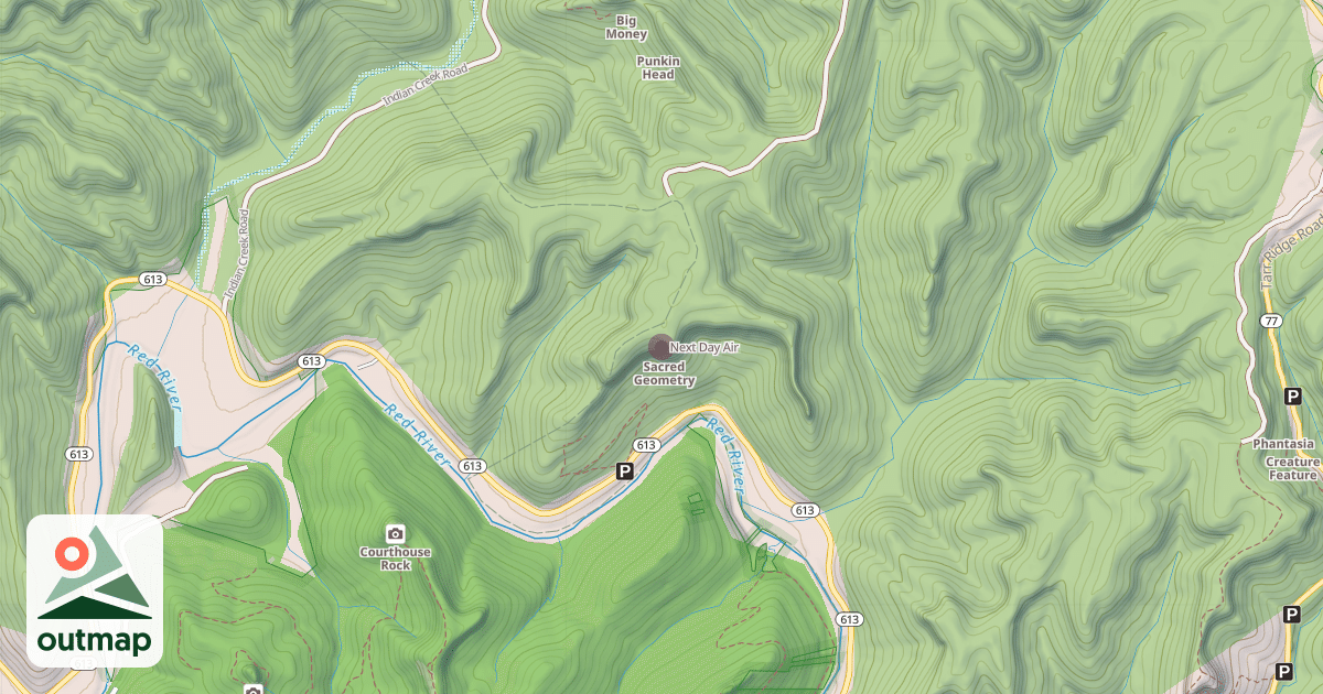 Map of Next Day Air
