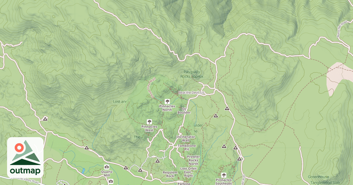 Map of Beat the Devil