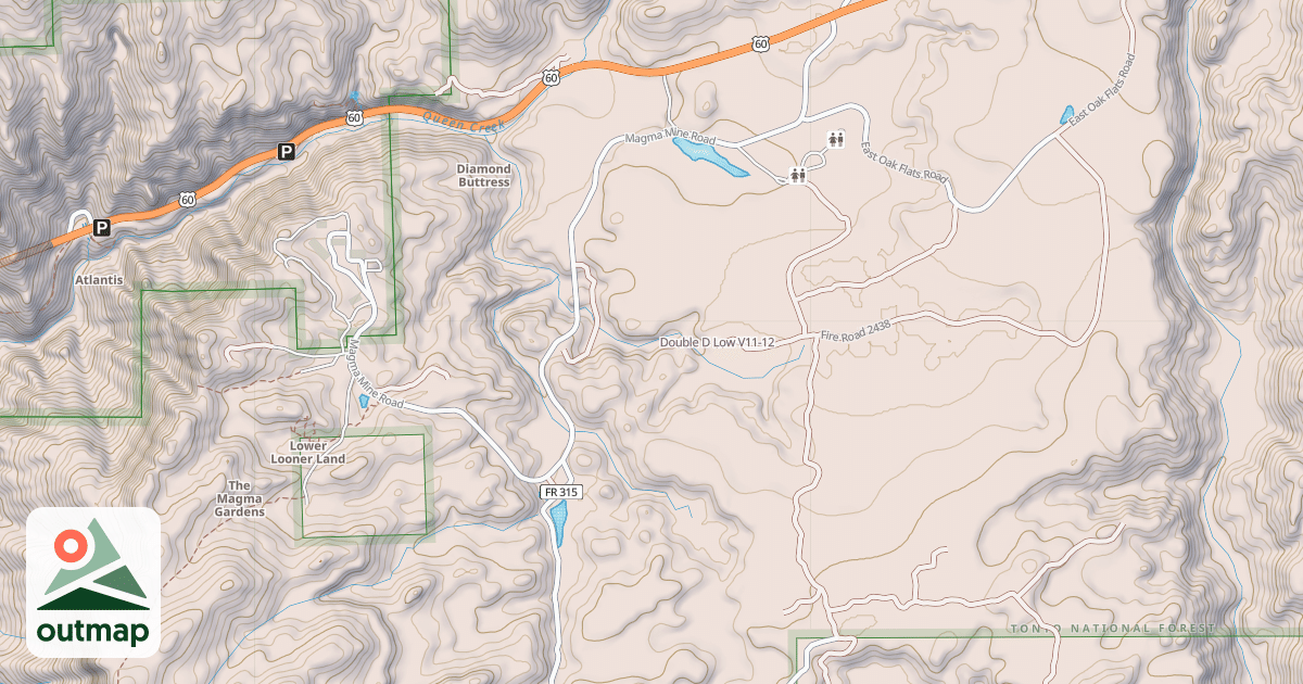 Map of Double D Low