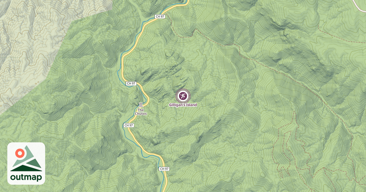 Map of Gilligan's Island