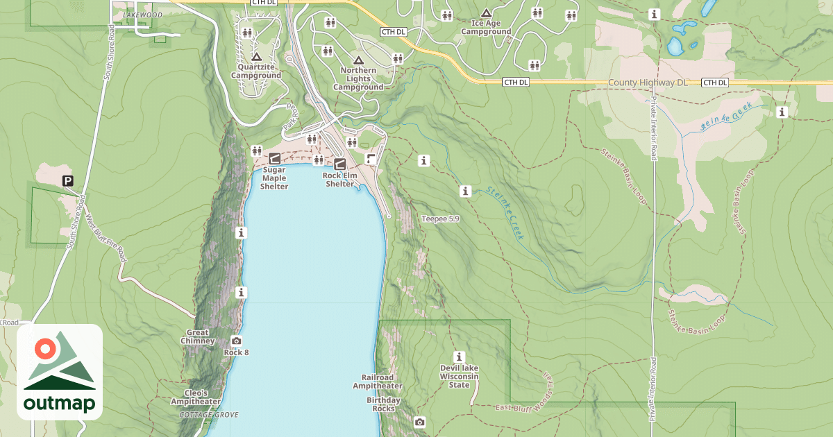 Map of Teepee