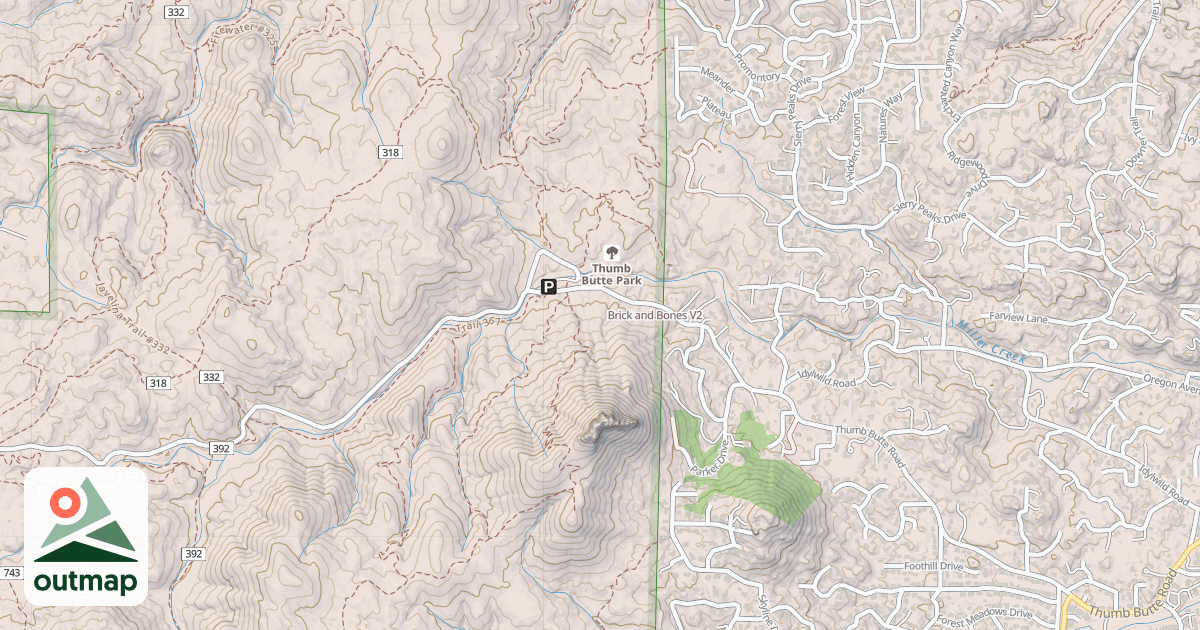 Map of Brick and Bones