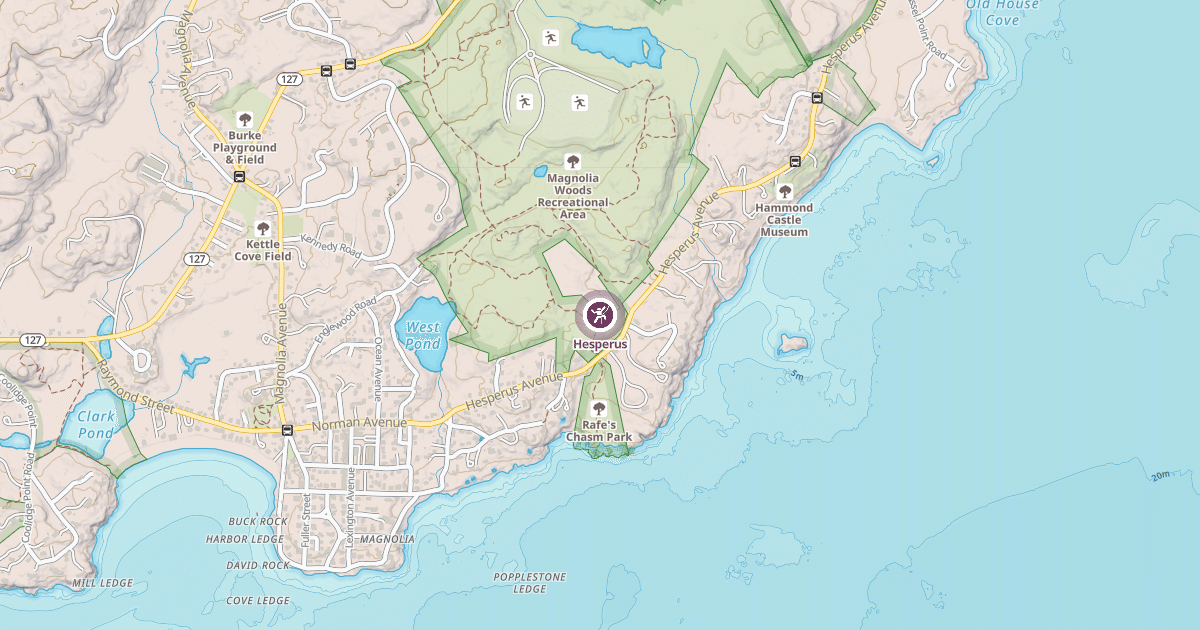 Map preview of Hesperus