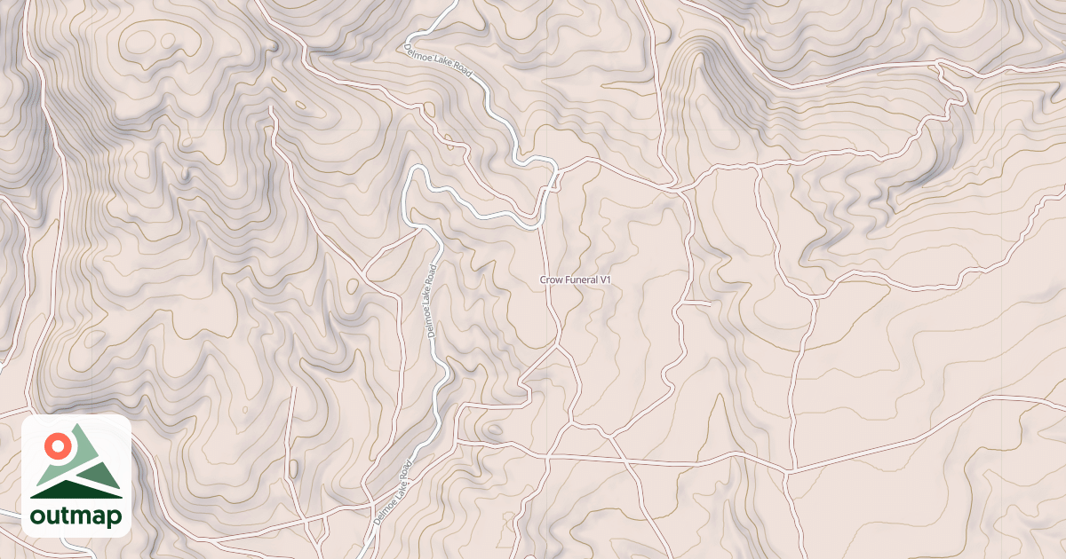 Map of Crow Funeral