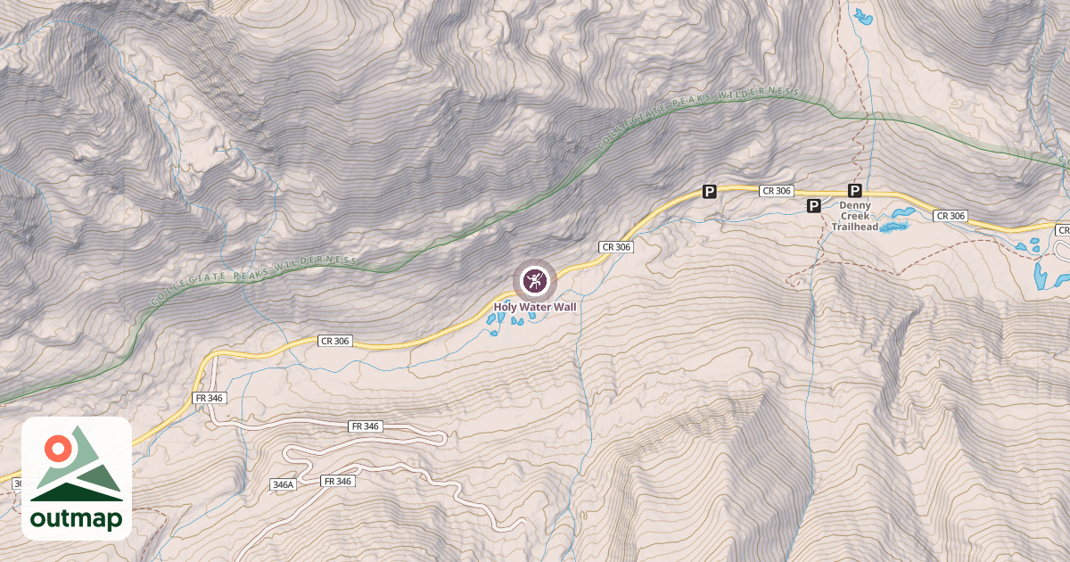 Map of Holy Water Wall