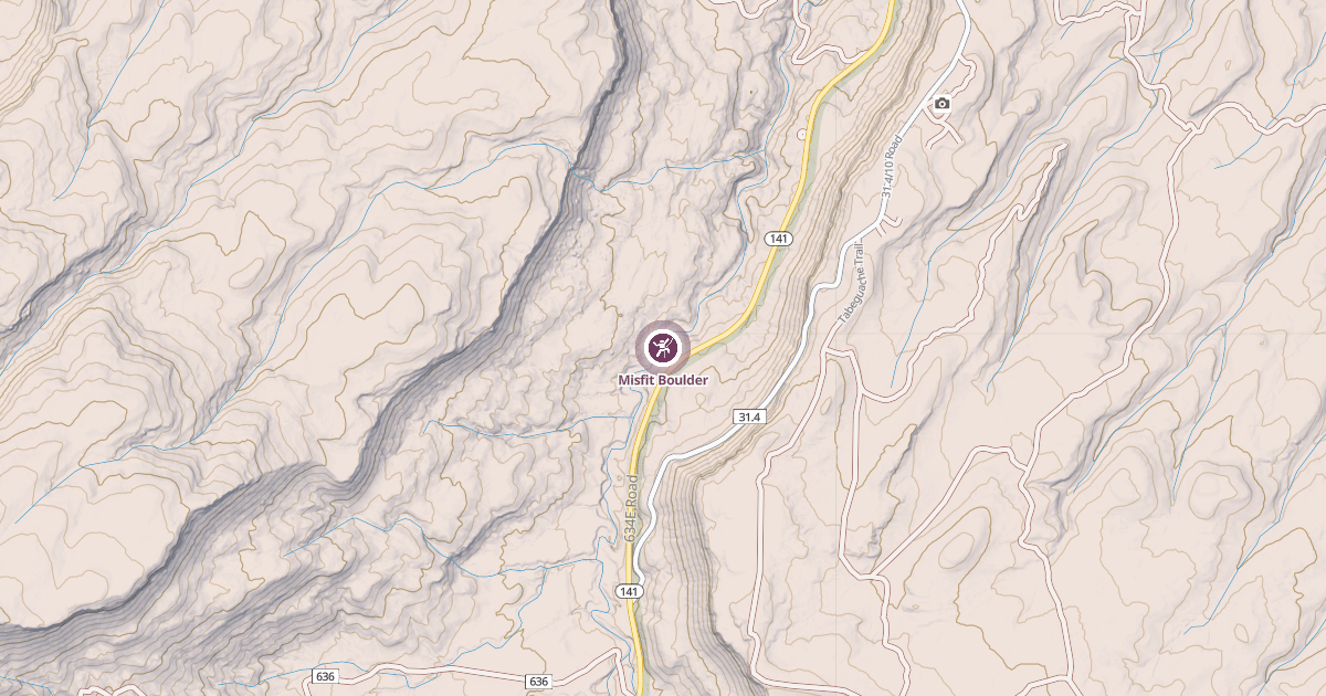 Map preview of Misfit Boulder