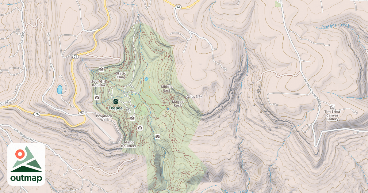 Map of Gaius