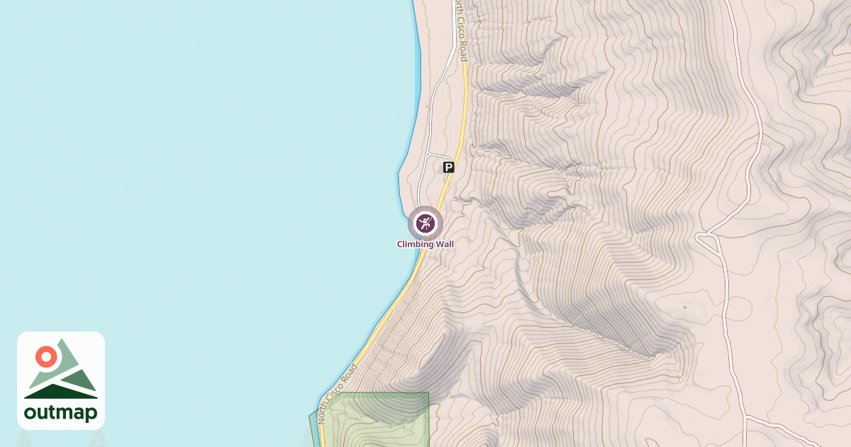 Map of Climbing Wall