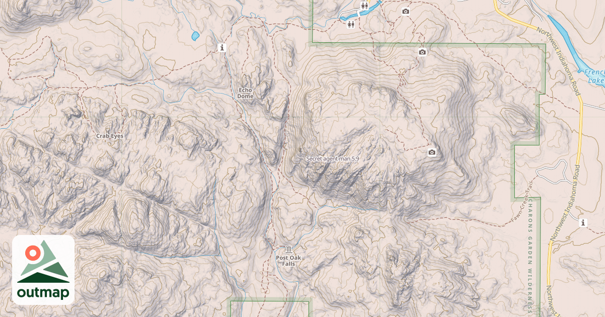 Map of Secret agent man