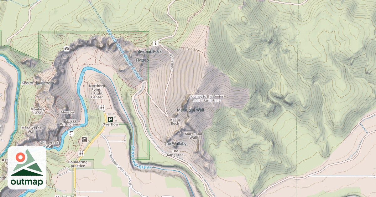 Map of Journey to the Center of the Earth