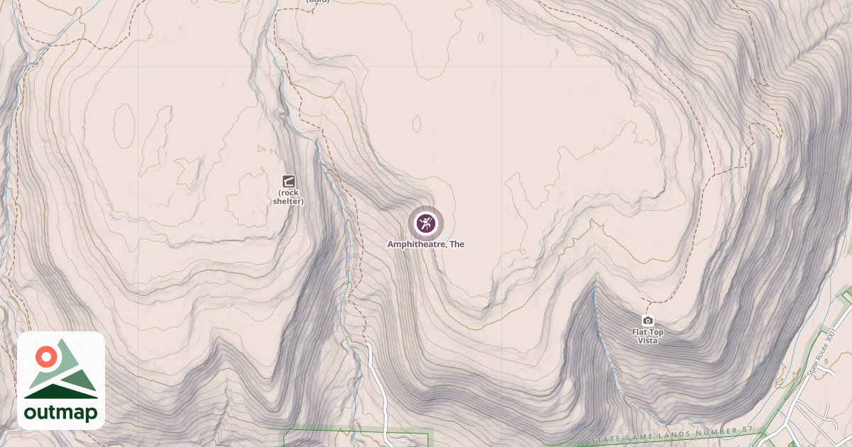 Map of Amphitheatre, The