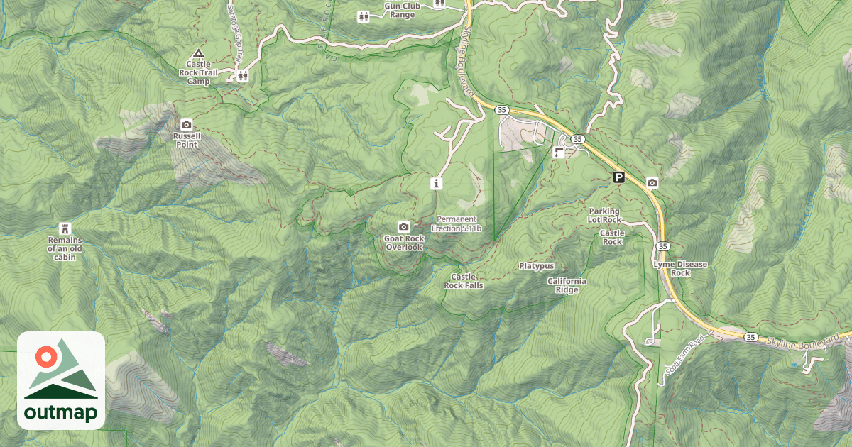 Map of Permanent Erection