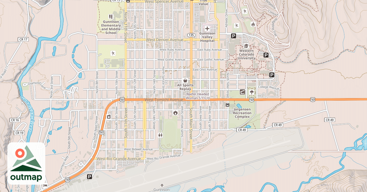Map of Reefer Headed Woman