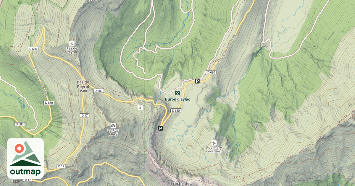 Map of Buron d'Eylac