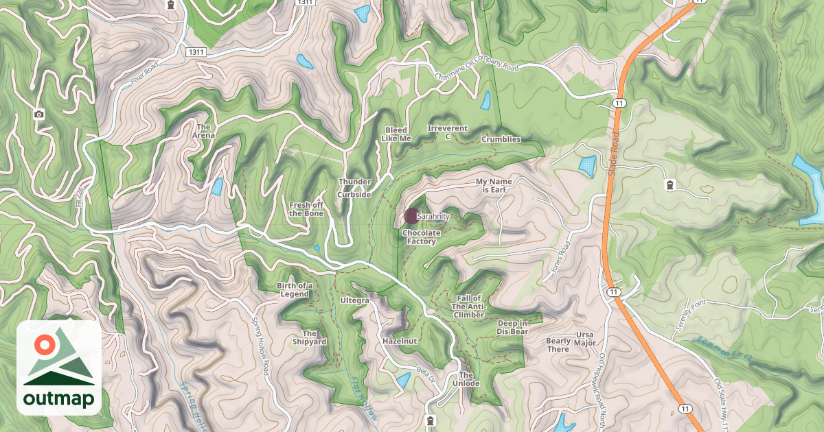 Map of Sarahnity