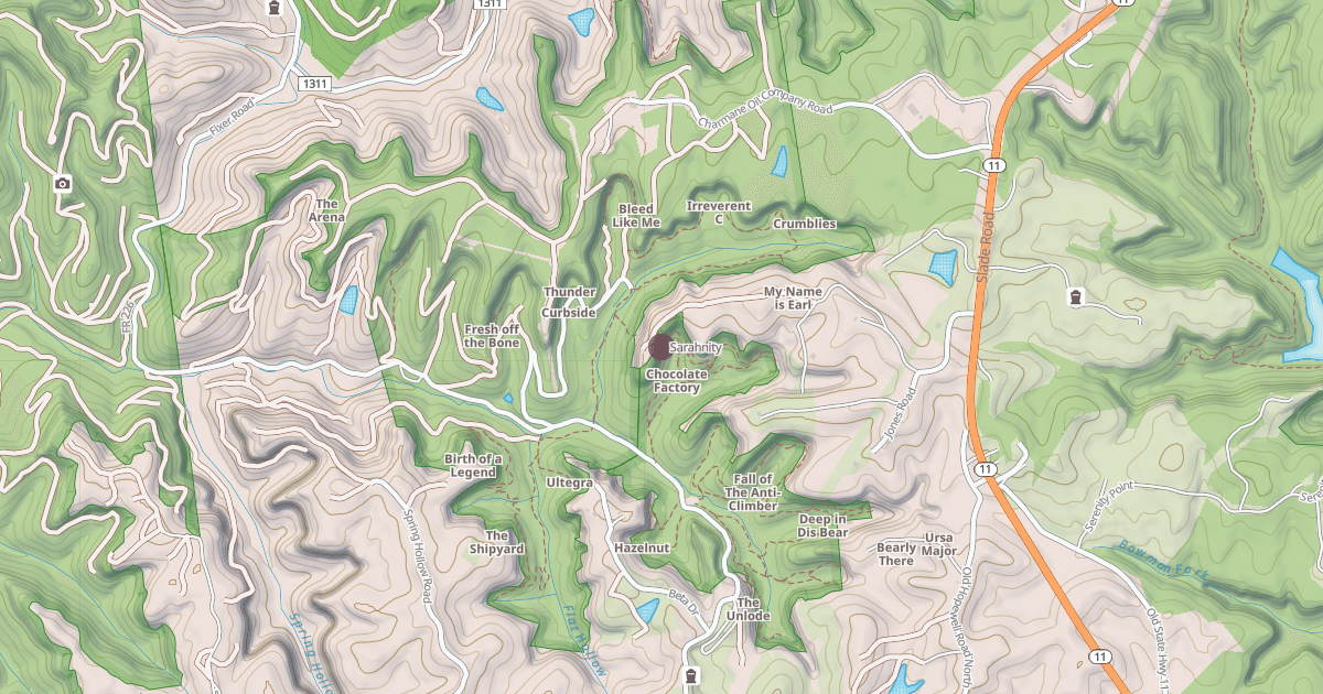 Map preview of Sarahnity