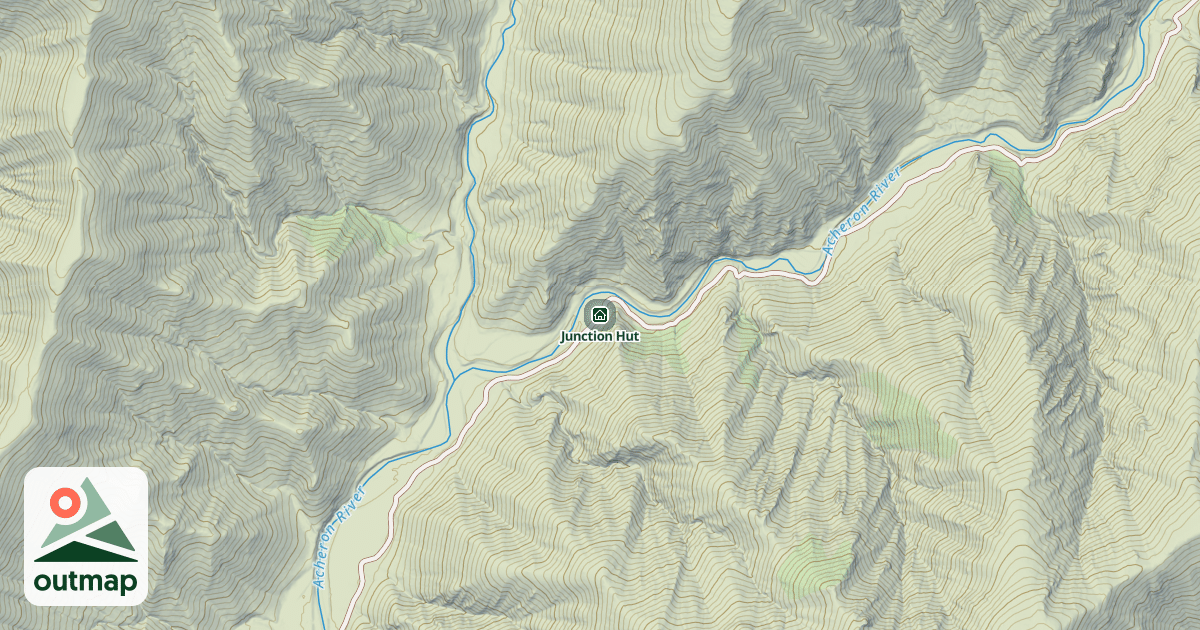 Map of Junction Hut