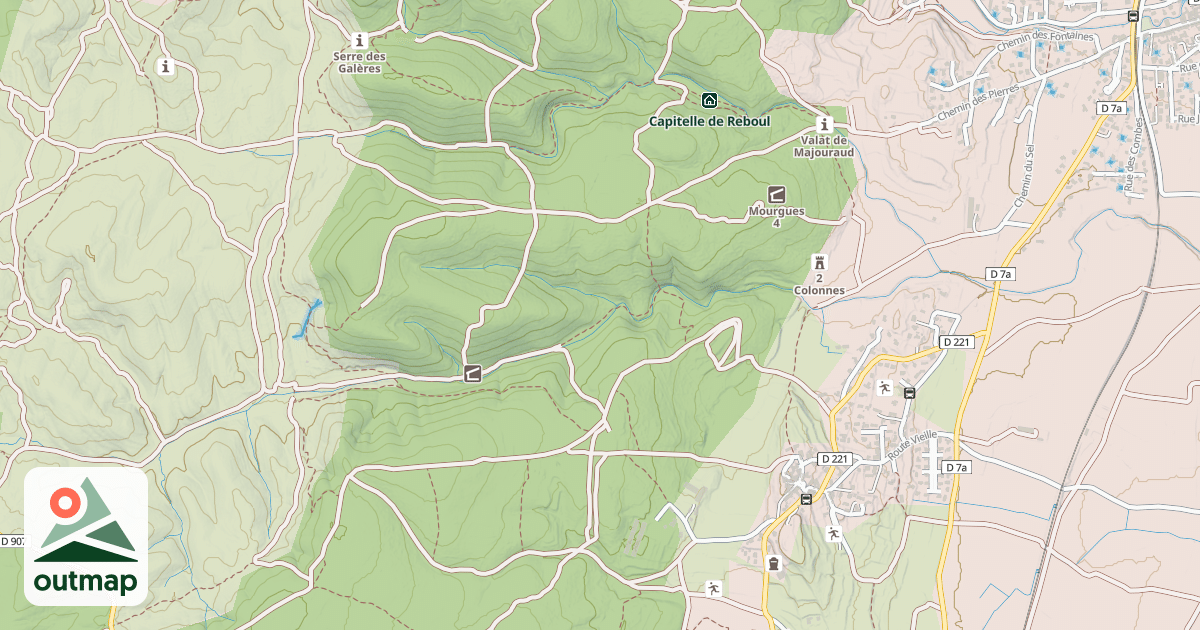 Map of Capitelle de Ribes