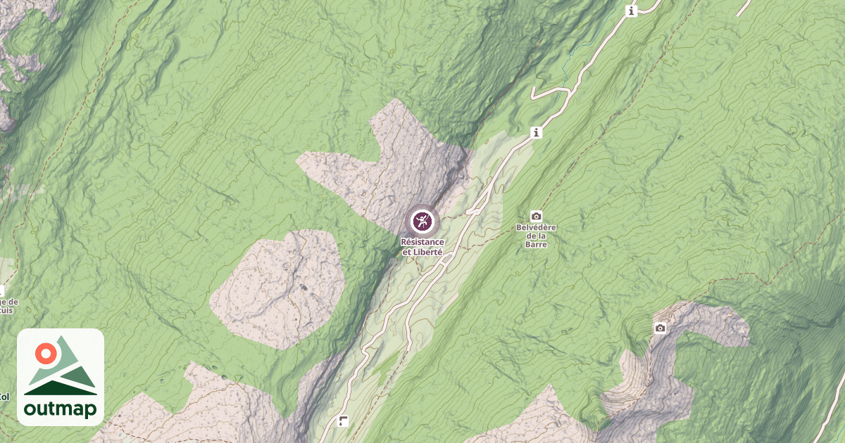 Map of Résistance et Liberté