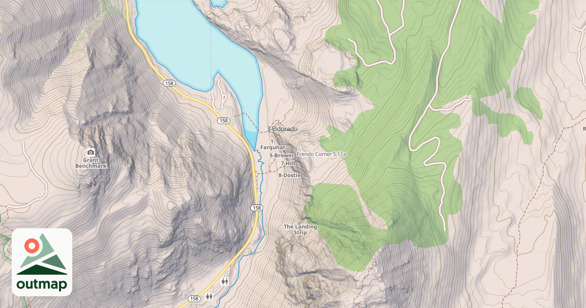 Map of Frendo Corner