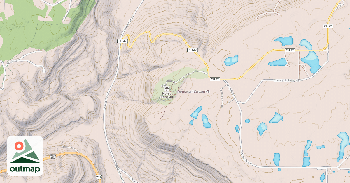 Map of Permanent Scream