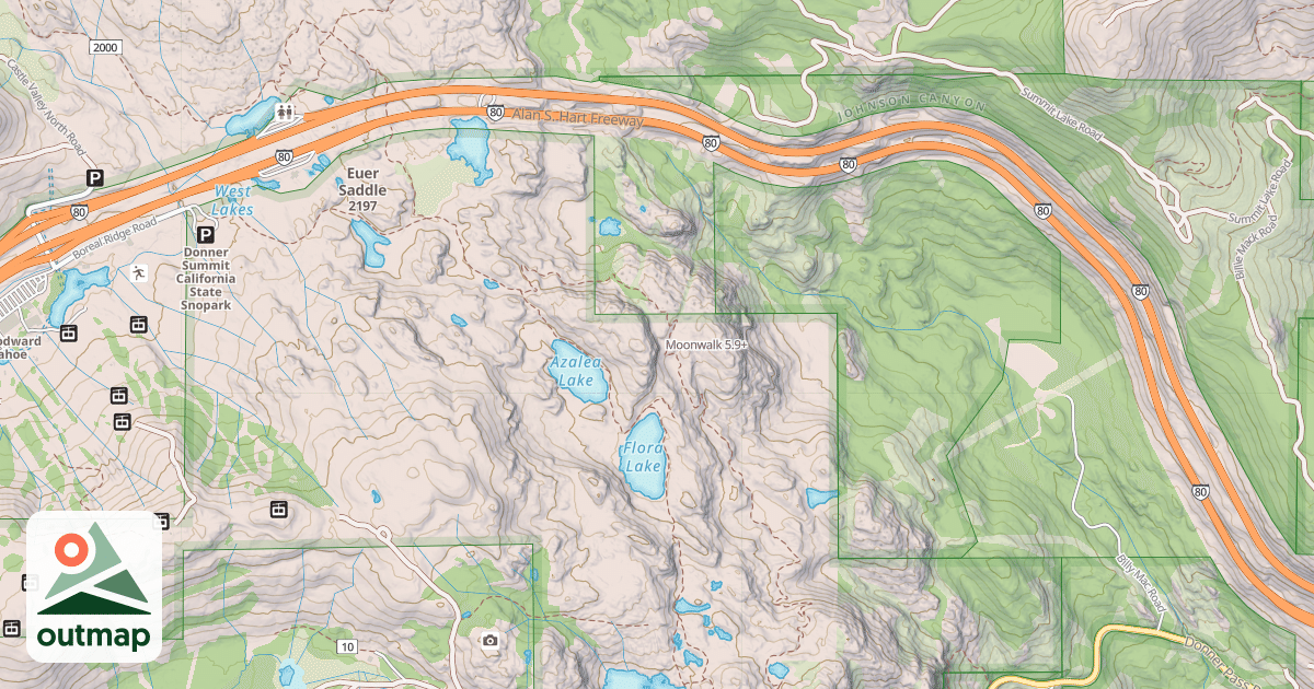 Map of Moonwalk