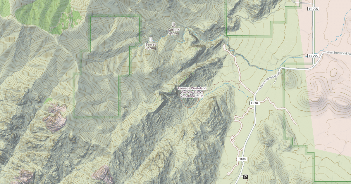 Map preview of Teenage Wasteland (Sweeny Direct Variation)
