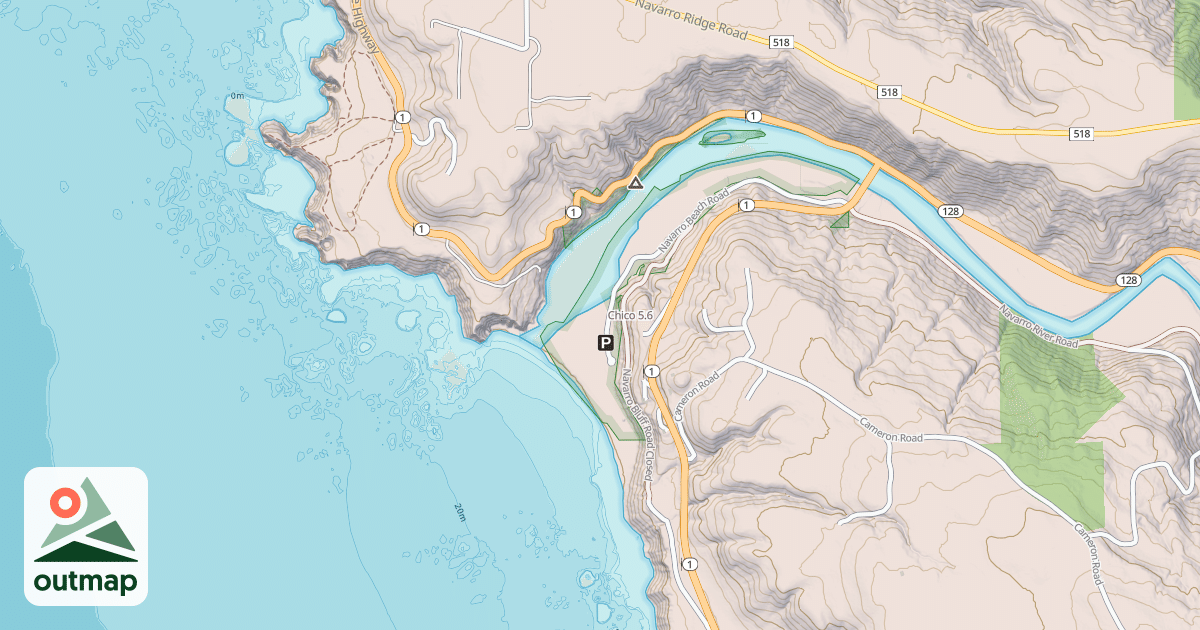 Map of Chico