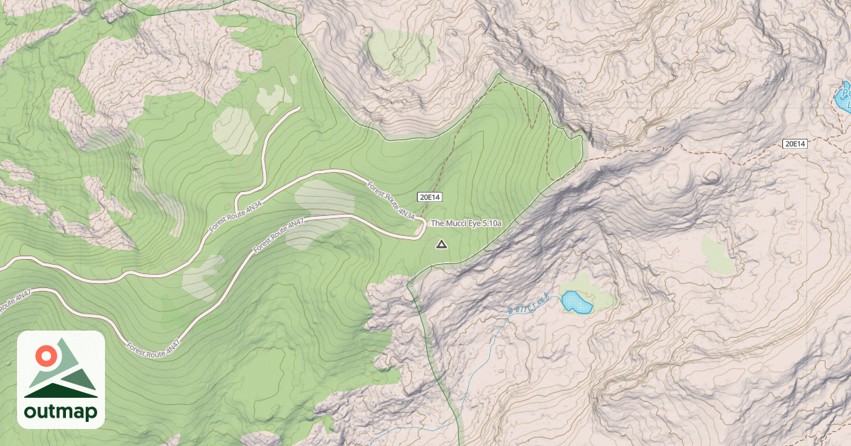 Map of The Mucci Eye