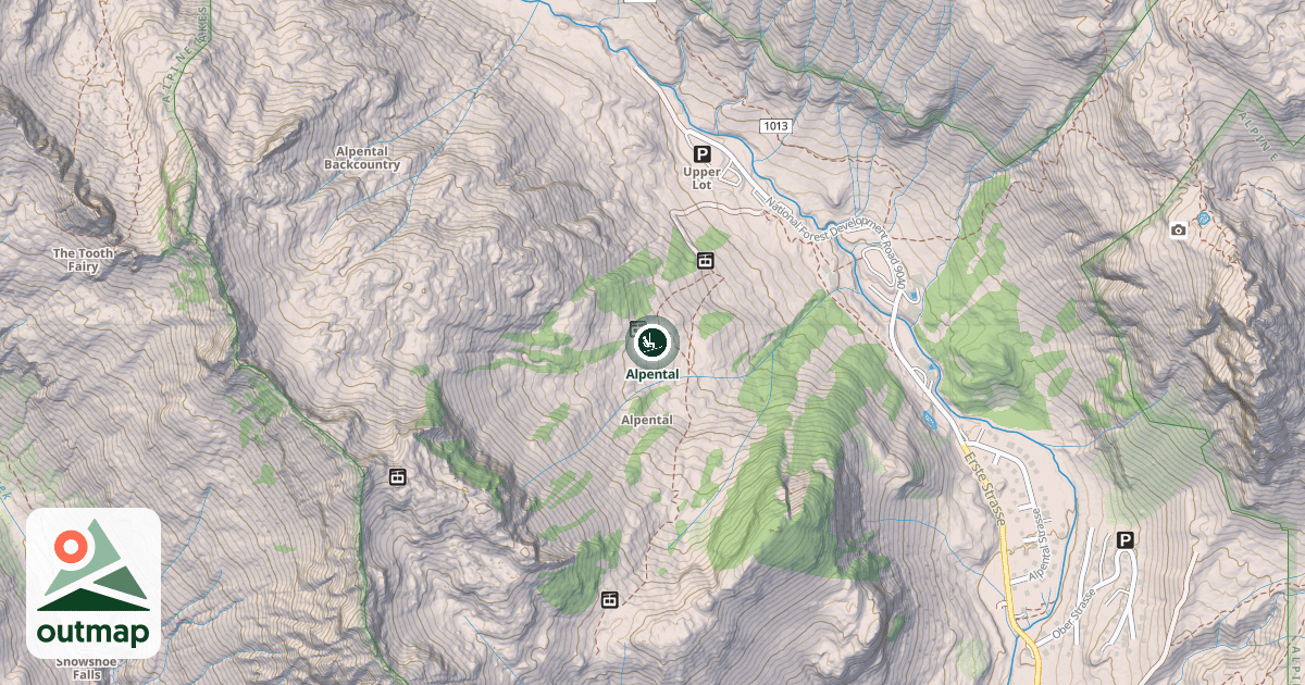 Map of Alpental