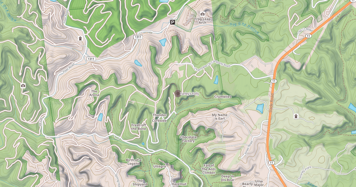 Map preview of Farley's Folly