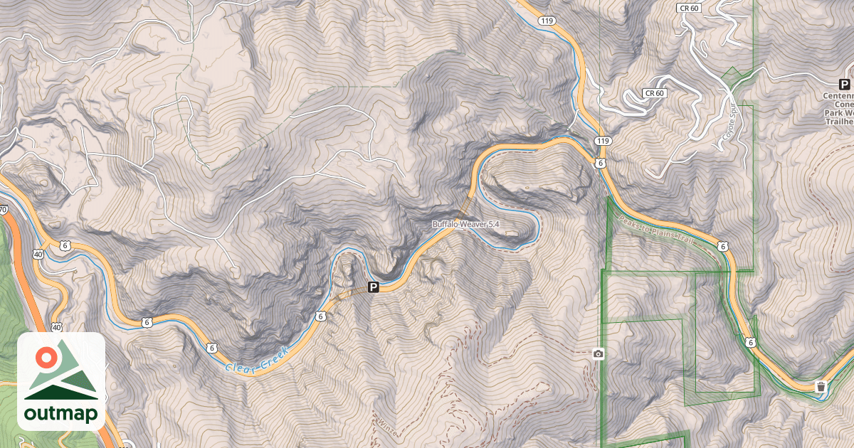 Map of Buffalo Weaver