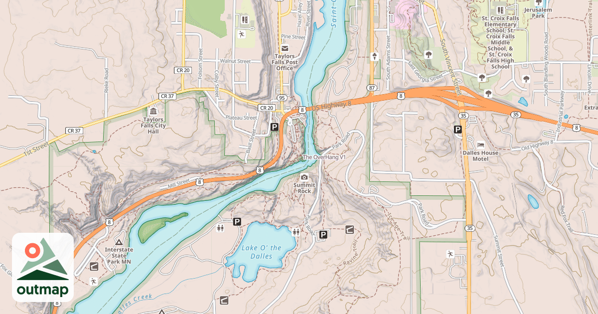 Map of The OverHang