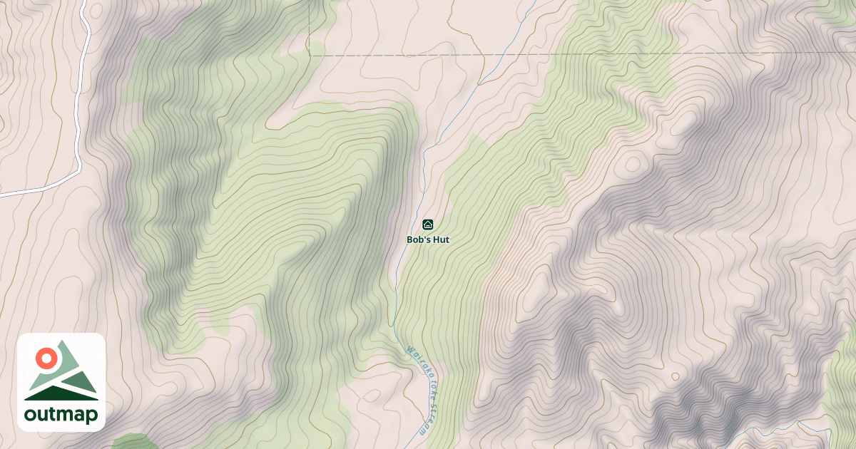 Map of Bob's Hut