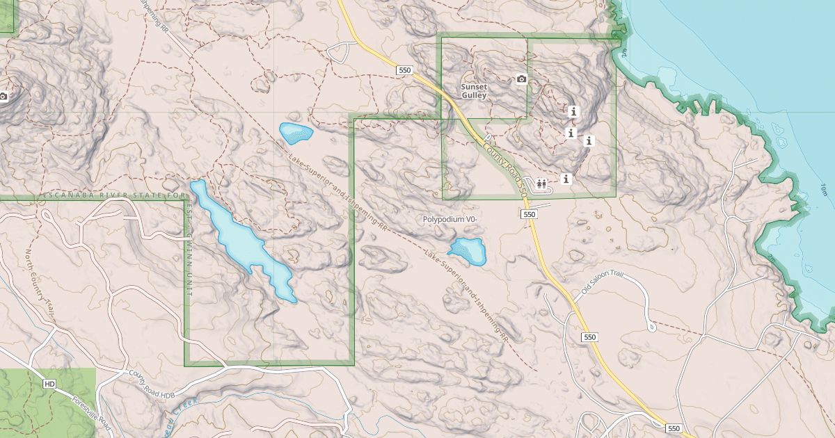 Map preview of Polypodium