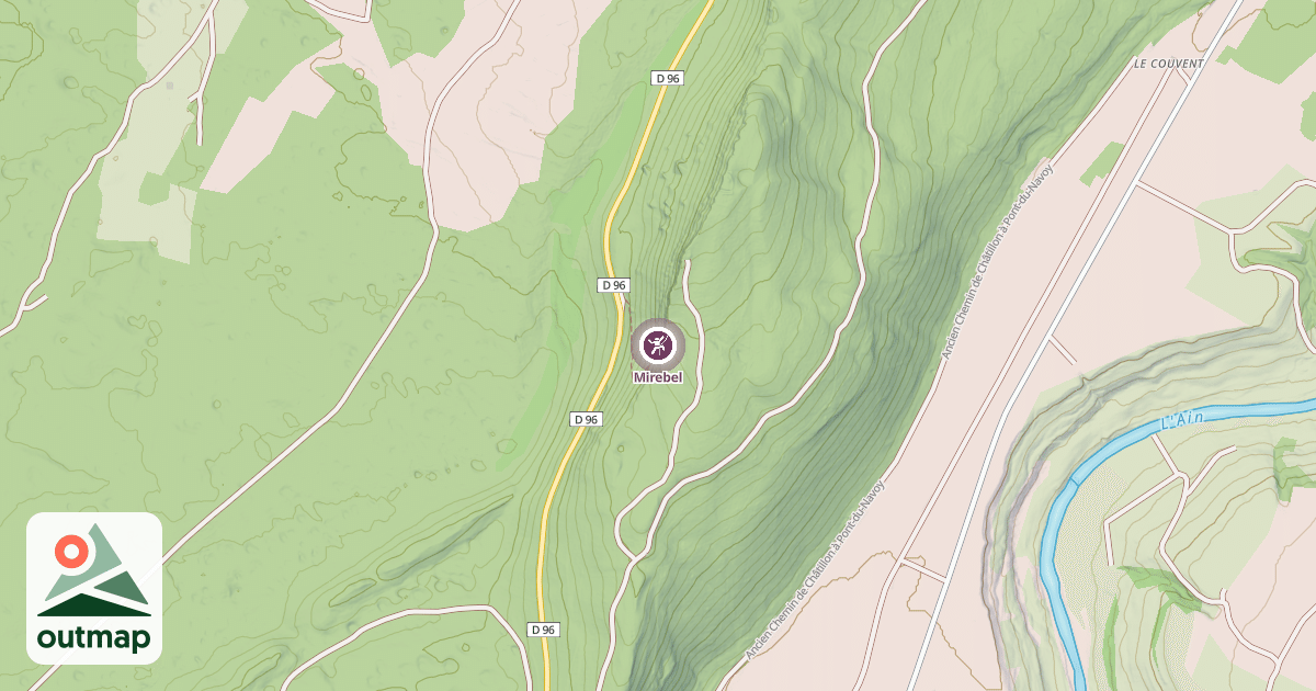 Map of Mirebel