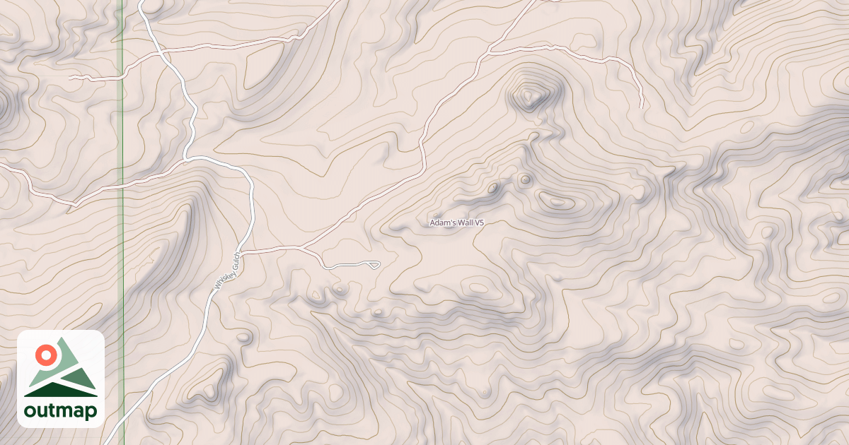 Map of Adam's Wall