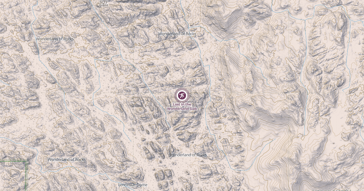 Map preview of Lost in the Wonderland Slab
