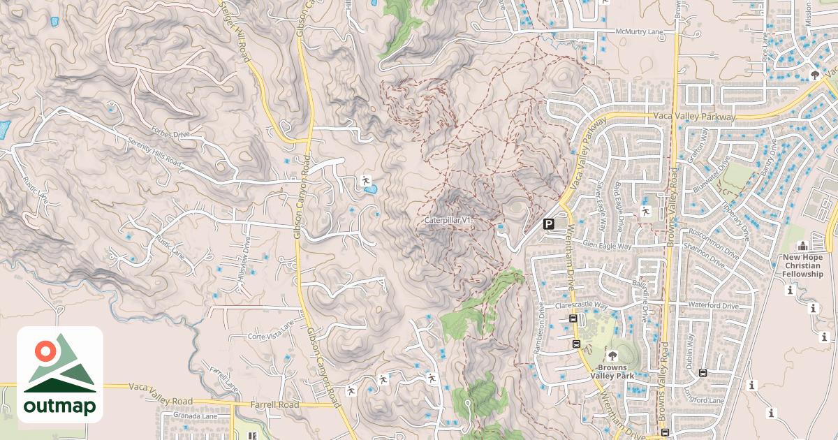 Map of Caterpillar
